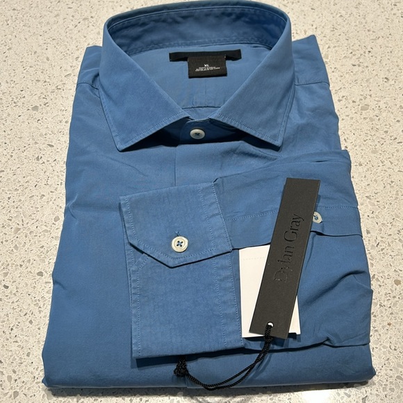 Men’s Dylan Gray button down dress shirt - Picture 8 of 9